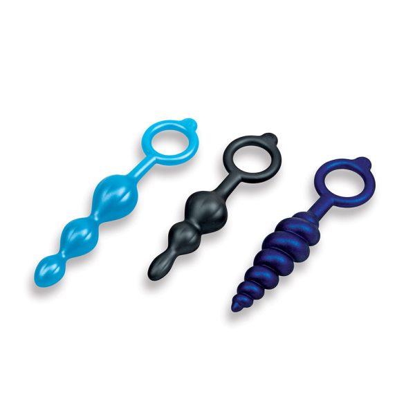 b-Vibe Beaded Butties Bundle 3-Piece Anal Plug Set - Image 4