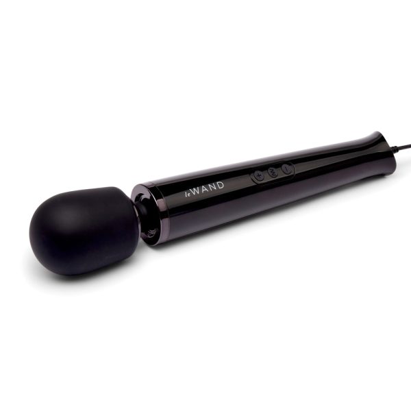 Le Wand Plug-In Vibrating Massager Black - Image 5