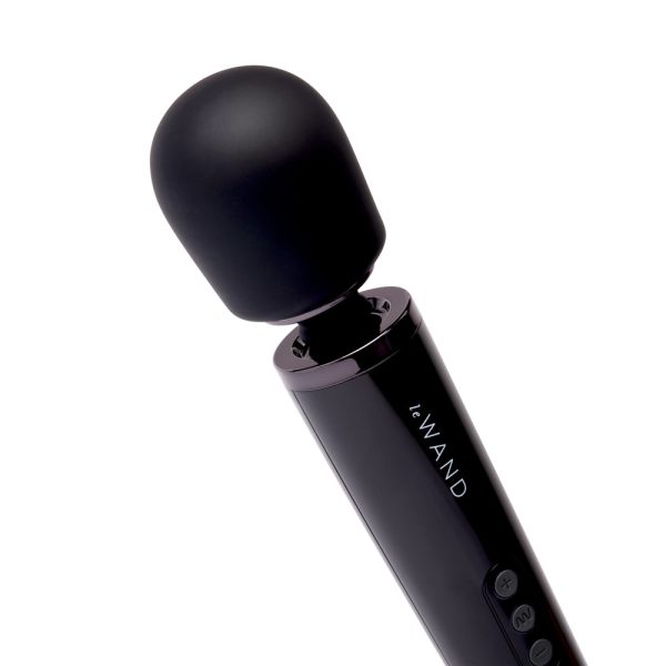 Le Wand Plug-In Vibrating Massager Black - Image 6