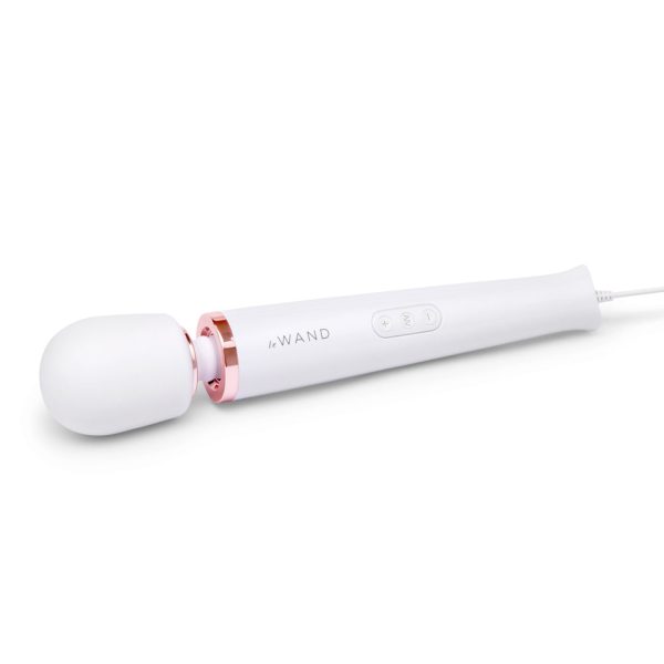 Le Wand Plug-In Vibrating Massager White - Image 4