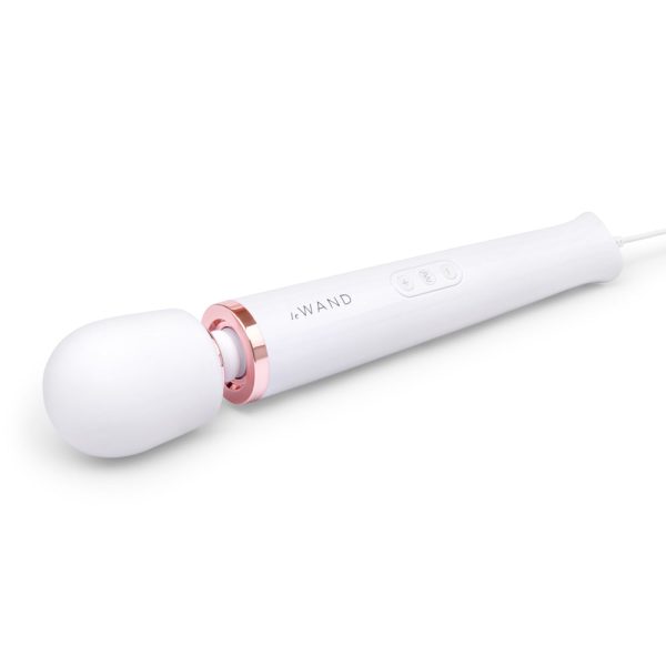Le Wand Plug-In Vibrating Massager White - Image 5