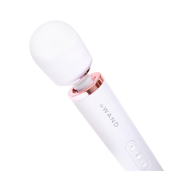 Le Wand Plug-In Vibrating Massager White - Image 6