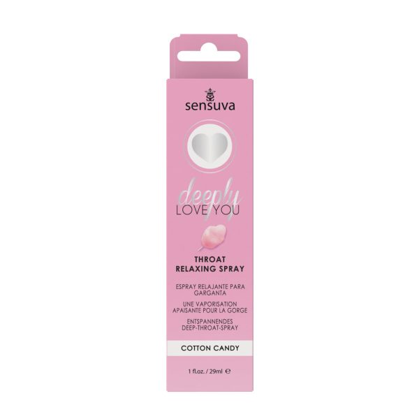 Sensuva Deeply Love You Throat Relaxing Spray Cotton Candy 1 oz. - Image 3