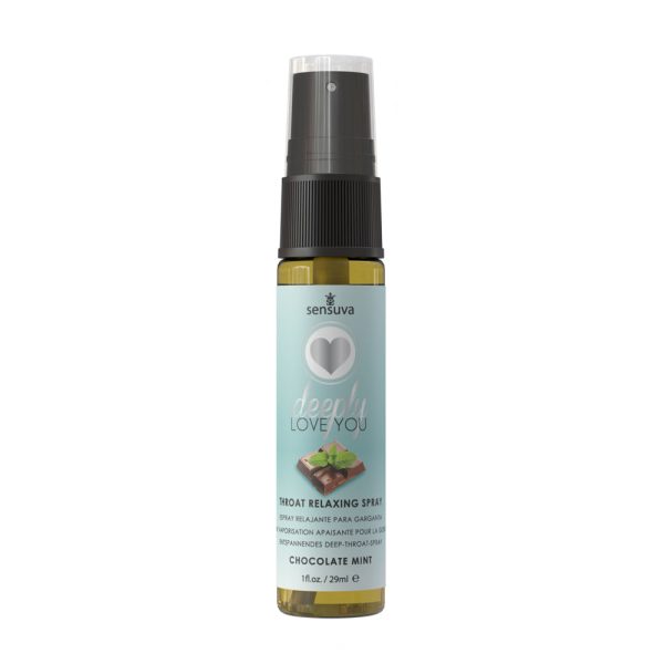 Sensuva Deeply Love You Throat Relaxing Spray Chocolate Mint 1 oz. - Image 2