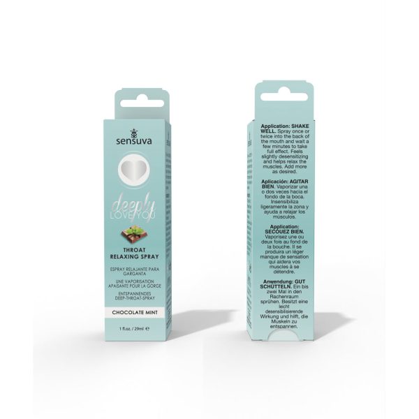 Sensuva Deeply Love You Throat Relaxing Spray Chocolate Mint 1 oz. - Image 4