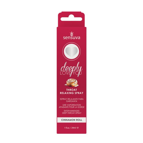 Sensuva Deeply Love You Throat Relaxing Spray Cinnamon Roll 1 oz. - Image 3