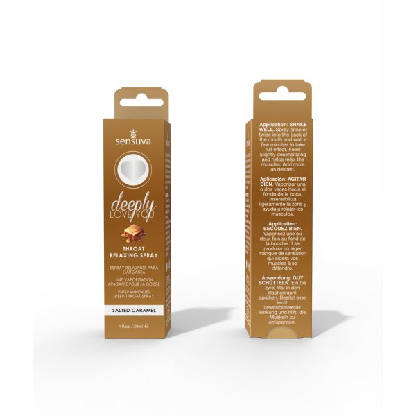 Sensuva Deeply Love You Throat Relaxing Spray Salted Caramel 1 oz. - Image 4