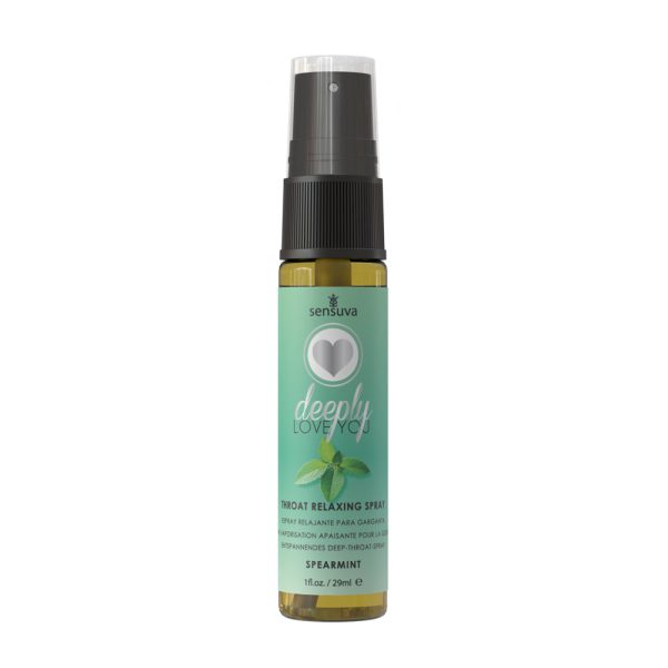 Sensuva Deeply Love You Throat Relaxing Spray Spearmint 1 oz. - Image 2