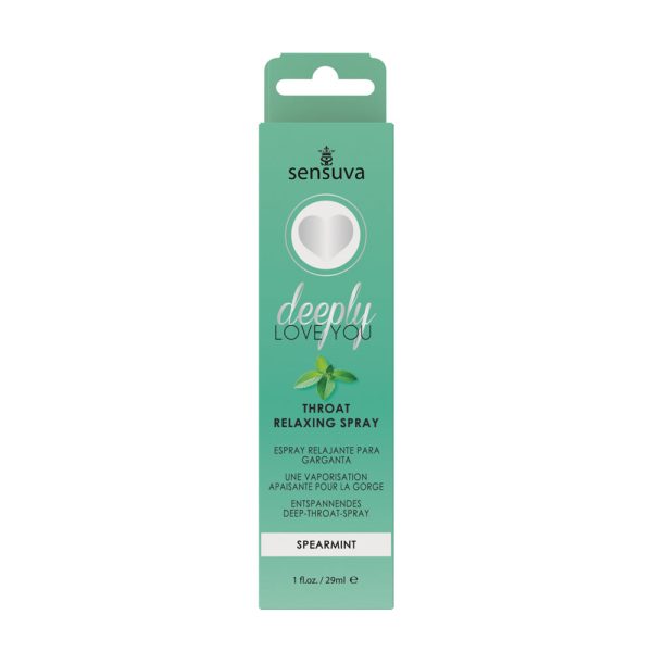 Sensuva Deeply Love You Throat Relaxing Spray Spearmint 1 oz. - Image 3