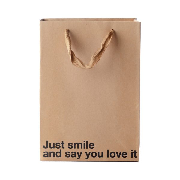 Snarky Gift Bags Just Smile 3pk - Image 2