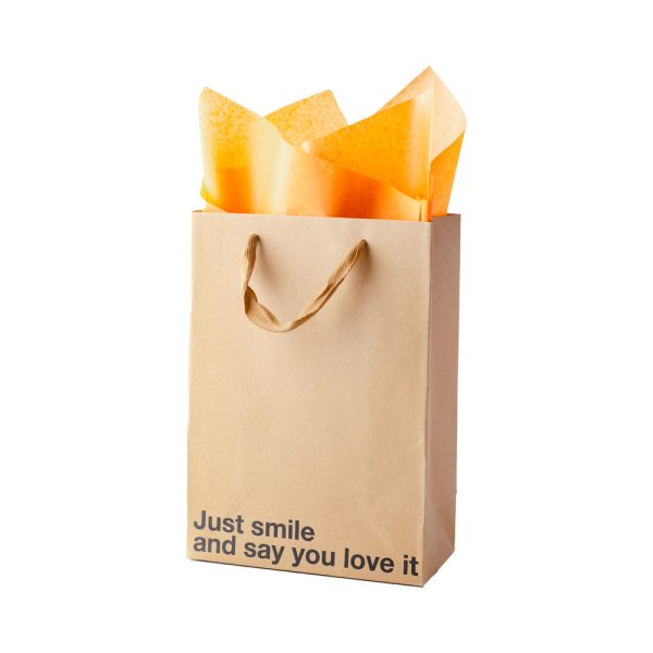 Snarky Gift Bags Just Smile 3pk - Image 3