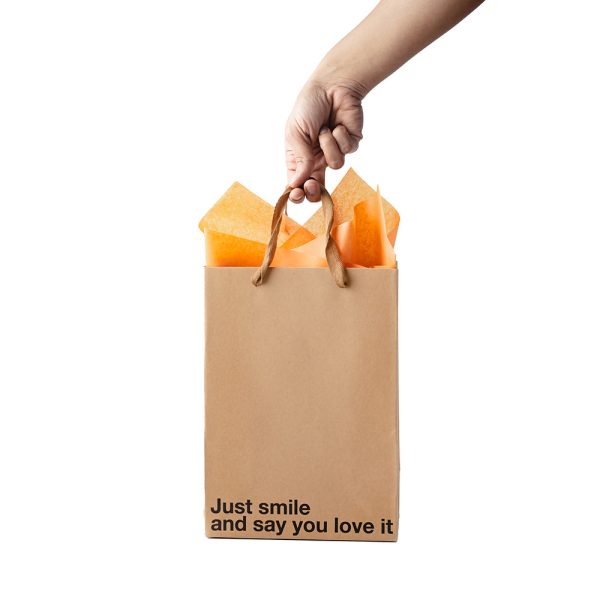 Snarky Gift Bags Just Smile 3pk - Image 4