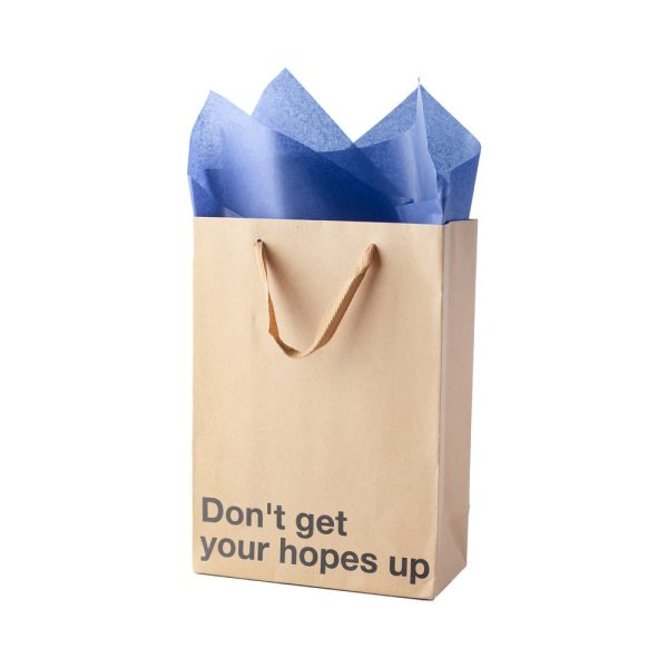 Snarky Gift Bags Don''t Get Your Hopes Up 3pk - Image 3