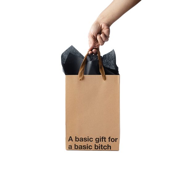 Snarky Gift Bags A Basic Gift 3pk - Image 4