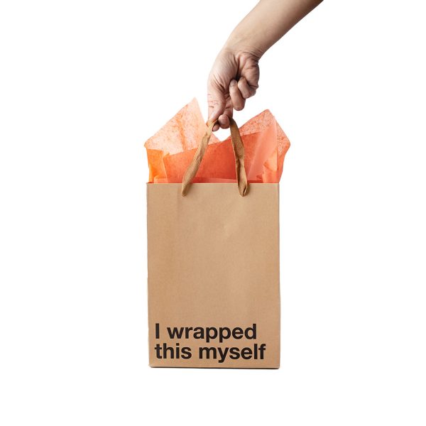 Snarky Gift Bags Wrapped This Myself 3pk - Image 4