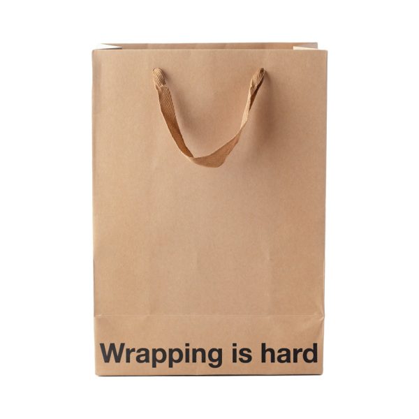Snarky Gift Bags Wrapping Is Hard 3pk - Image 2
