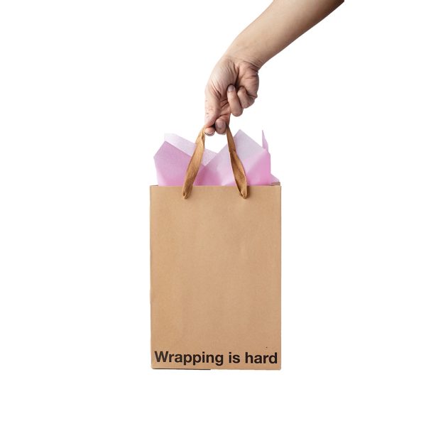 Snarky Gift Bags Wrapping Is Hard 3pk - Image 4
