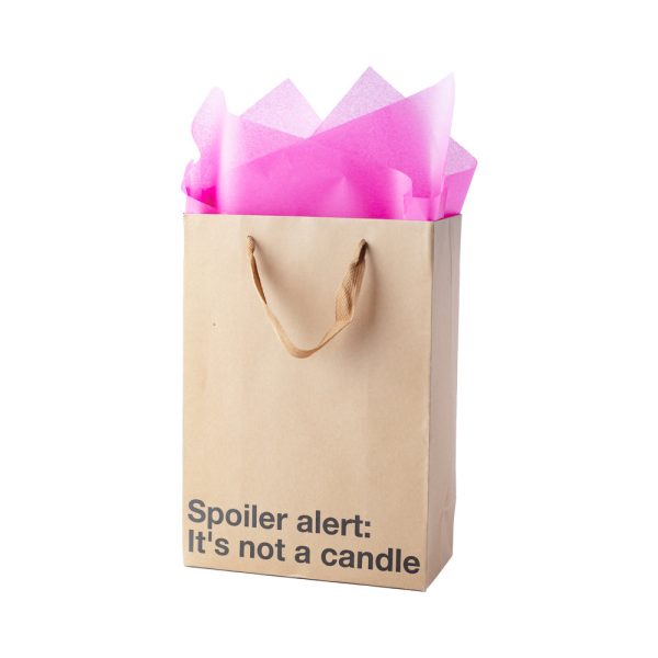 Snarky Gift Bags Not A Candle 3pk - Image 3