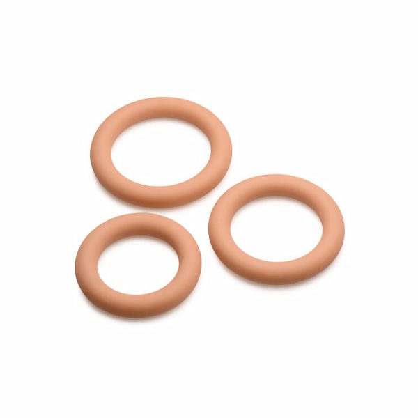 Jock Silicone Cock Ring 3-Piece Set Medium - Image 2