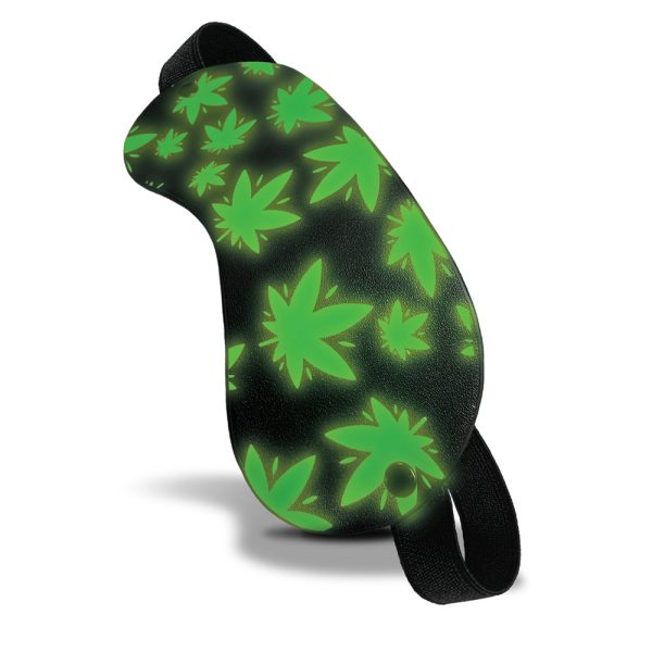 Stoner Vibes Chronic Collection Glow in the Dark Blindfold - Image 2