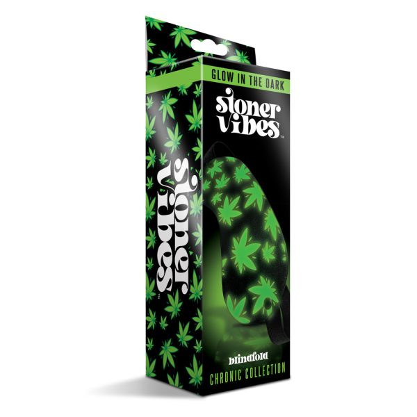 Stoner Vibes Chronic Collection Glow in the Dark Blindfold - Image 5