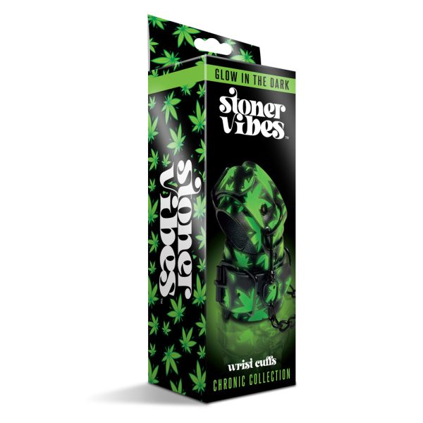 Stoner Vibes Chronic Collection Glow in the Dark Wrist Cuffs - Image 5