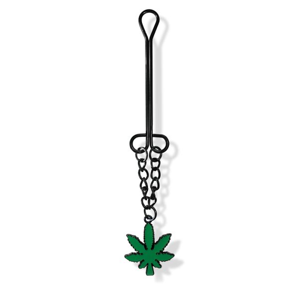 Stoner Vibes Chronic Collection Clitoral Clamp with Chain - Image 2