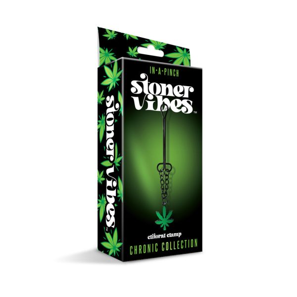 Stoner Vibes Chronic Collection Clitoral Clamp with Chain - Image 5