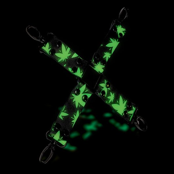 Stoner Vibes Chronic Collection Glow in the Dark Hogtie - Image 3
