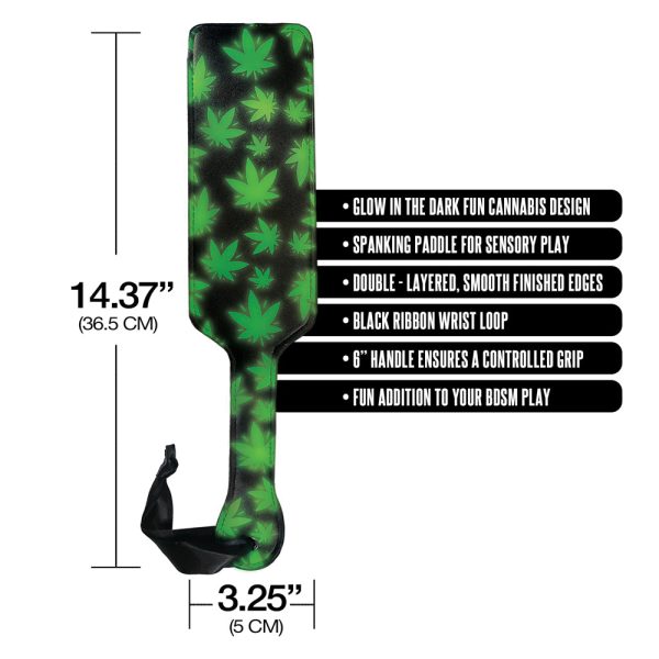 Stoner Vibes Chronic Collection Glow in the Dark Paddle - Image 4