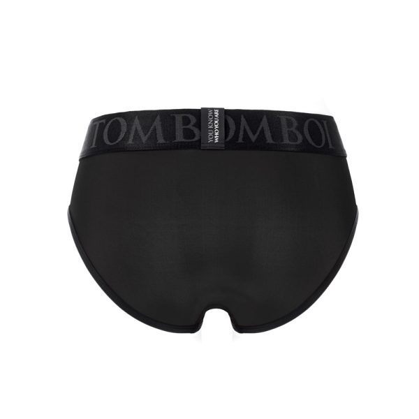 SpareParts Tomboi Cover Brief Style Underwear Harness Nylon Black/Black XL - Image 9