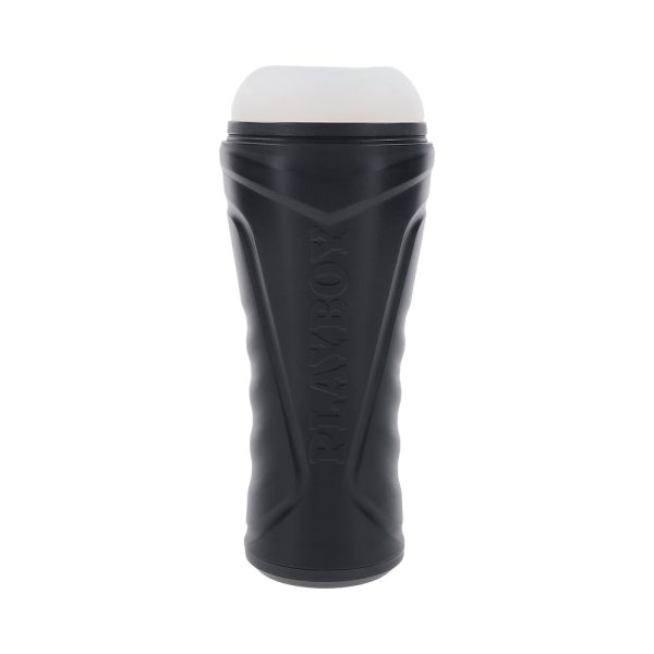 Playboy The Urge Medium Stroker Non-Vibrating TPE Black - Image 4