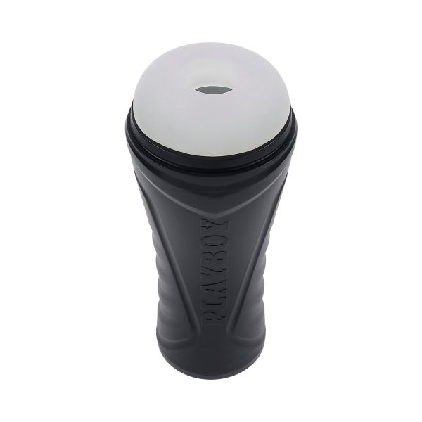 Playboy The Urge Medium Stroker Non-Vibrating TPE Black - Image 5