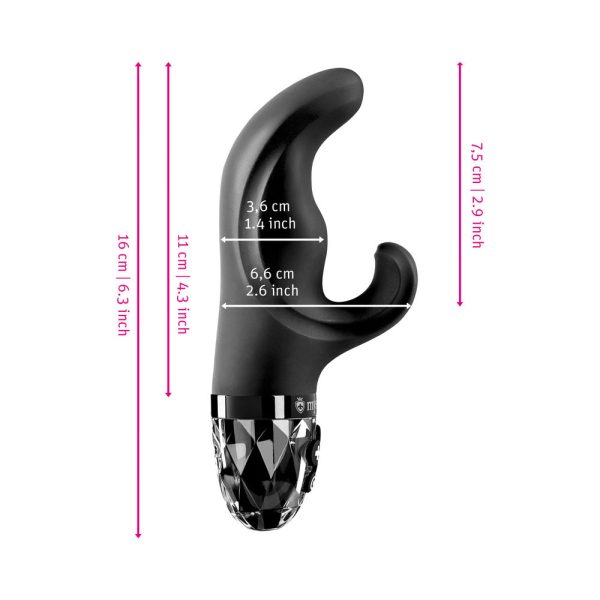 Mystim Hop Hop Bob eStim Vibrator Black - Image 7