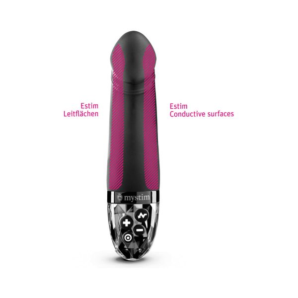 Mystim Real Deal Neal eStim Vibrator Black - Image 5