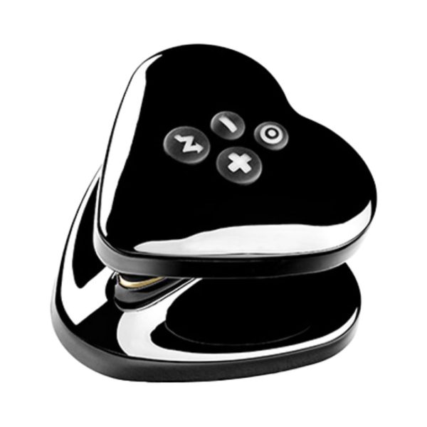 Mystim Heart''s Desire eStim Lay On Vibrator Black - Image 4
