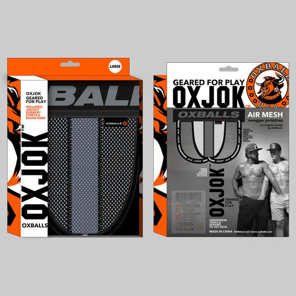 Oxballs Oxjok Airmesh Swagger Slider-Strap Jock Tar Black M - Image 6