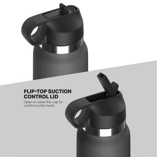 PDX Plus Fuck Flask Secret Delight Discreet Stroker Grey Bottle Light - Image 4