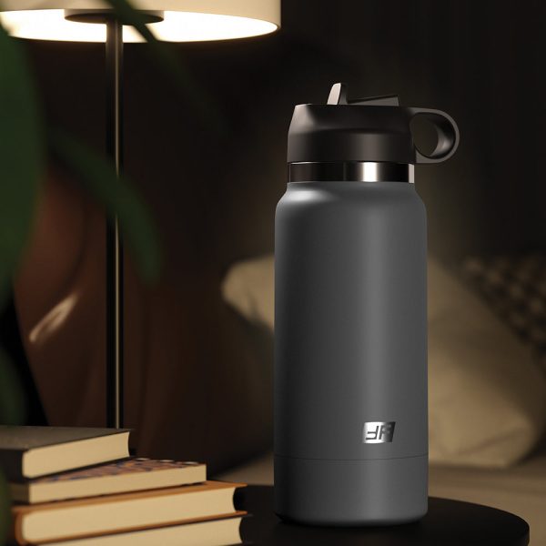 PDX Plus Fuck Flask Secret Delight Discreet Stroker Grey Bottle Light - Image 7