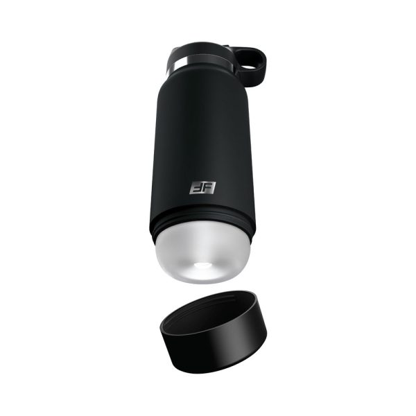 PDX Plus Fap Flask Thrill Seeker Discreet Stroker Black Bottle Frosted - Image 2