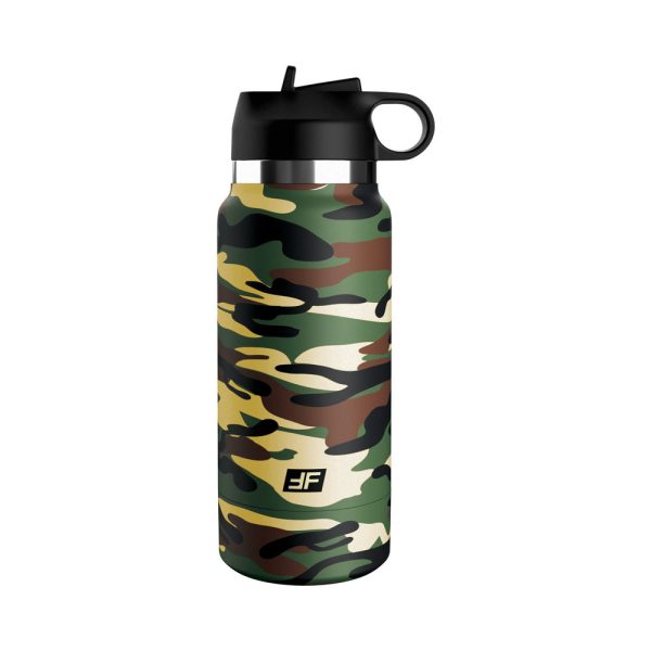 PDX Plus Fap Flask Happy Camper Discreet Stroker Camo Frosted - Image 3