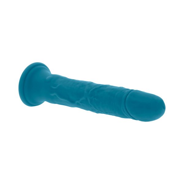 Evolved Tsunami Rechargeable Vibrating Dildo Silicone Teal - Image 7
