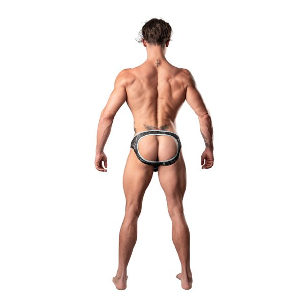 Male Power Marble Mesh Mini Moonshine Black S/M - Image 3