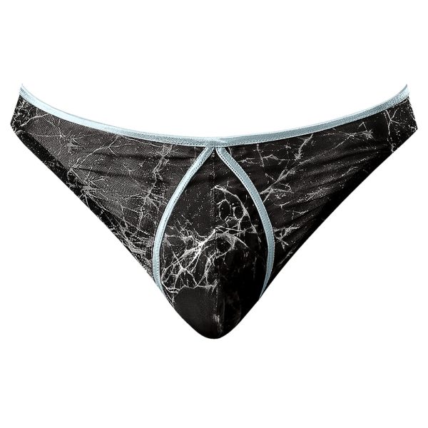 Male Power Marble Mesh Mini Moonshine Black S/M - Image 6
