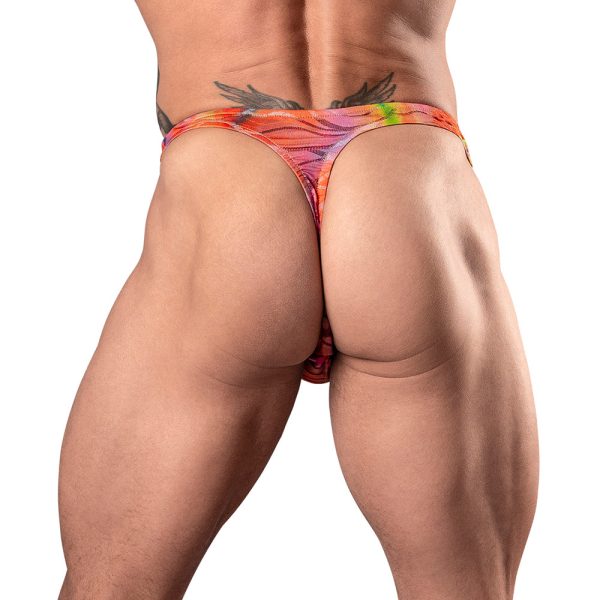 Male Power Your Lace Or Mine Bong Thong Multicolor S/M - Image 5