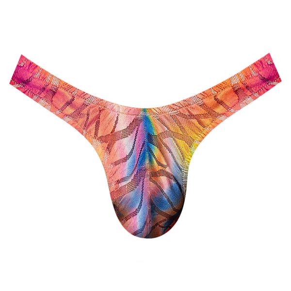 Male Power Your Lace Or Mine Bong Thong Multicolor S/M - Image 6