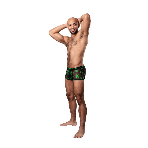 Male Power Hazy Dayz Pouch Short Pot Leaf XL - Image 2