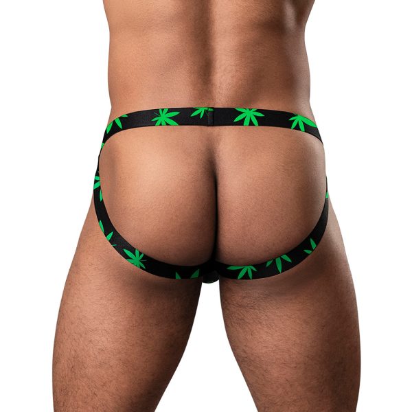 Male Power Hazy Dayz Jock Pot Leaf L/XL - Image 5