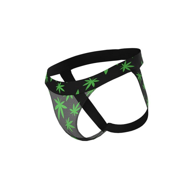 Male Power Hazy Dayz Jock Pot Leaf L/XL - Image 6