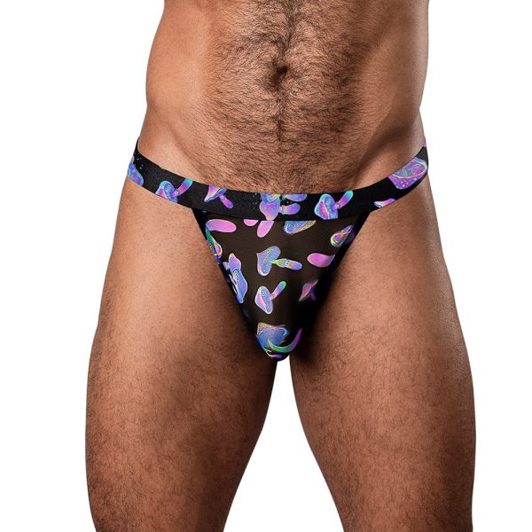 Male Power Hazy Dayz Micro Thong Mushrooms L/XL - Image 4